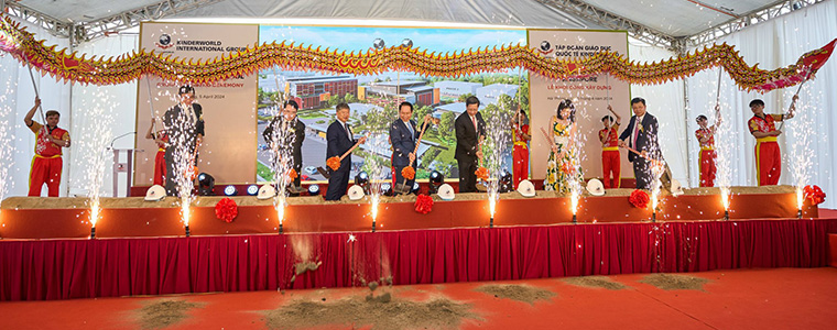 Singapore International School in Le Chan, Hai Phong – Groundbreaking Ceremony