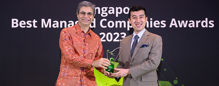 KinderWorld scores hat-trick with third win at Deloitte’s Best Managed Companies Singapore 2023