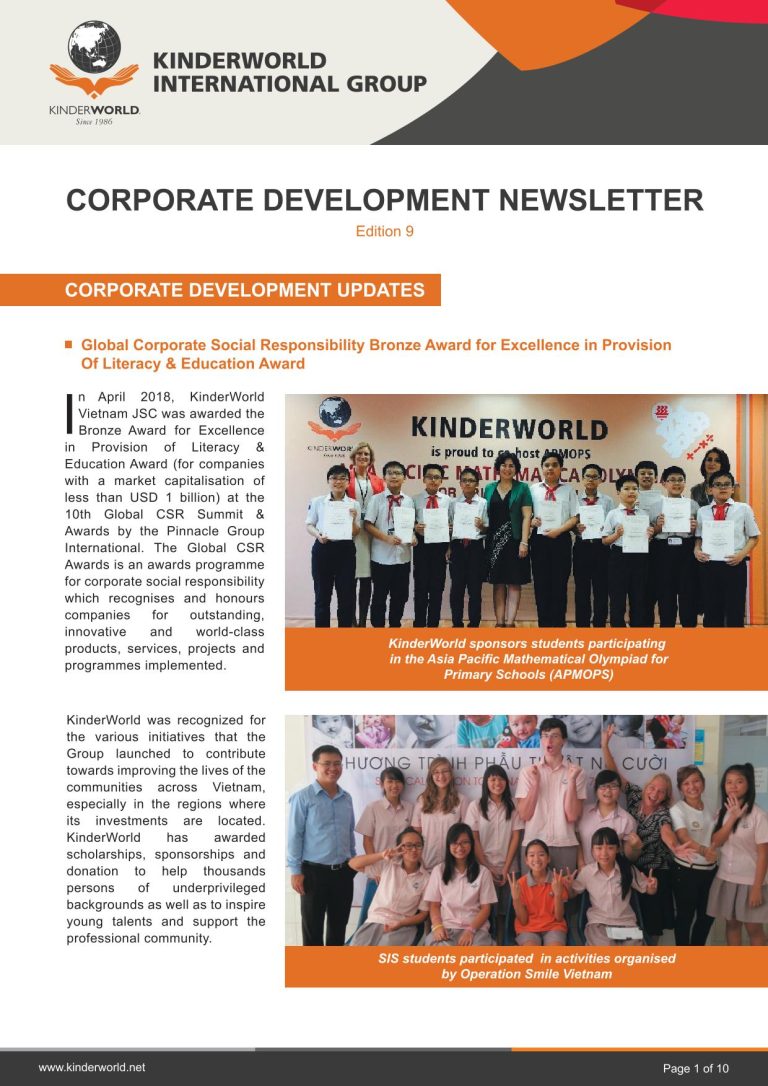 Newsletter March 2019