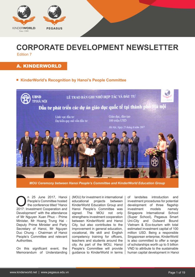 Newsletter August 2017