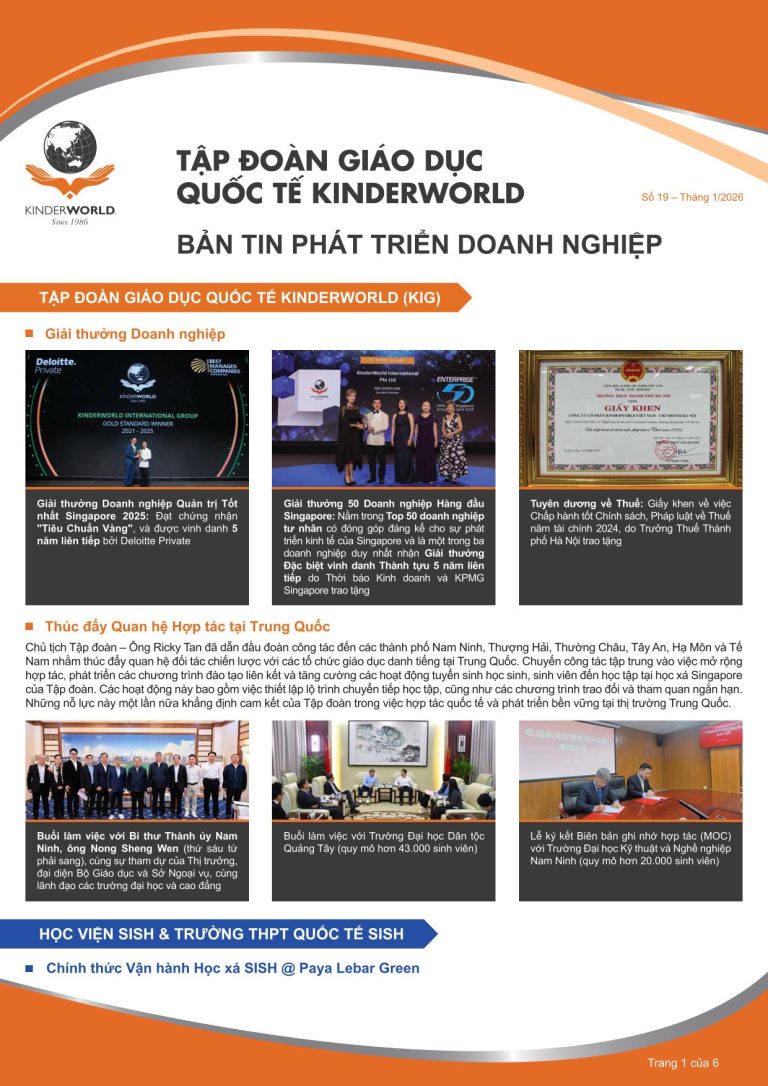 Bản tin tháng 1, 2026