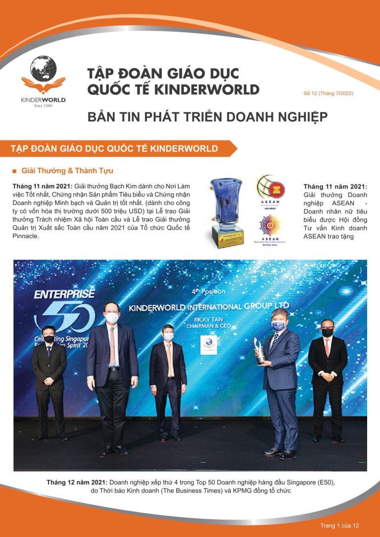 Bản tin tháng 7, 2022