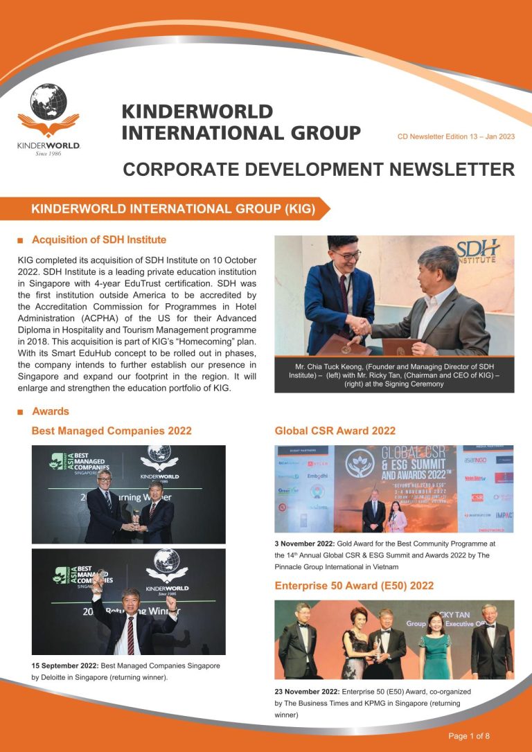 Newsletter January 2023